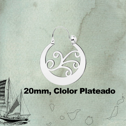 ✨Argolla Canaria Tradicional🌺｜Joya típica de las Islas Canarias｜Acero inoxidable con baño de oro de 14K💛｜Varios tamaños y estilos🔥Duradera y culturalmente auténtica