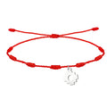 Pulsera 7 Nudos con Cruz Chacana en Acero Plateado