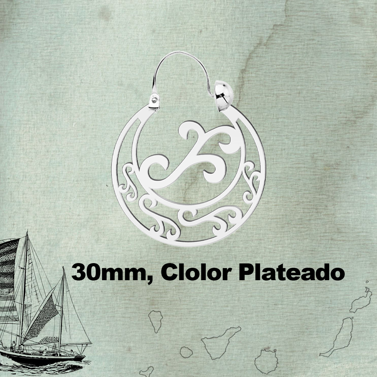 ✨Argolla Canaria Tradicional🌺｜Joya típica de las Islas Canarias｜Acero inoxidable con baño de oro de 14K💛｜Varios tamaños y estilos🔥Duradera y culturalmente auténtica