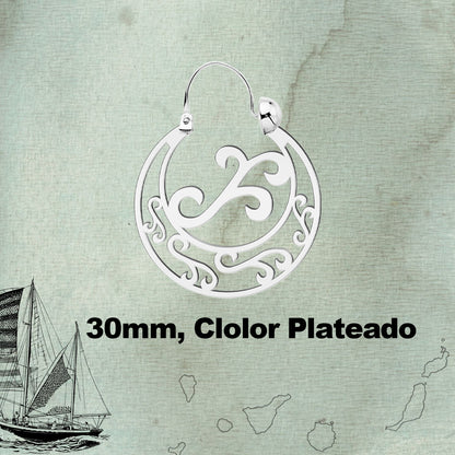 ✨Argolla Canaria Tradicional🌺｜Joya típica de las Islas Canarias｜Acero inoxidable con baño de oro de 14K💛｜Varios tamaños y estilos🔥Duradera y culturalmente auténtica