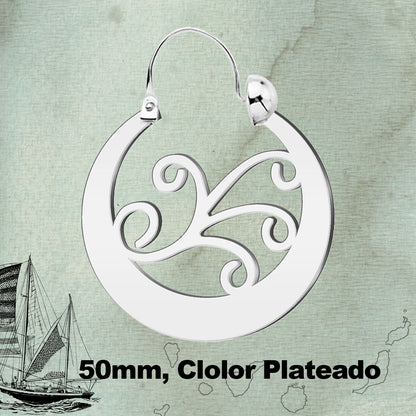 ✨Argolla Canaria Tradicional🌺｜Joya típica de las Islas Canarias｜Acero inoxidable con baño de oro de 14K💛｜Varios tamaños y estilos🔥Duradera y culturalmente auténtica