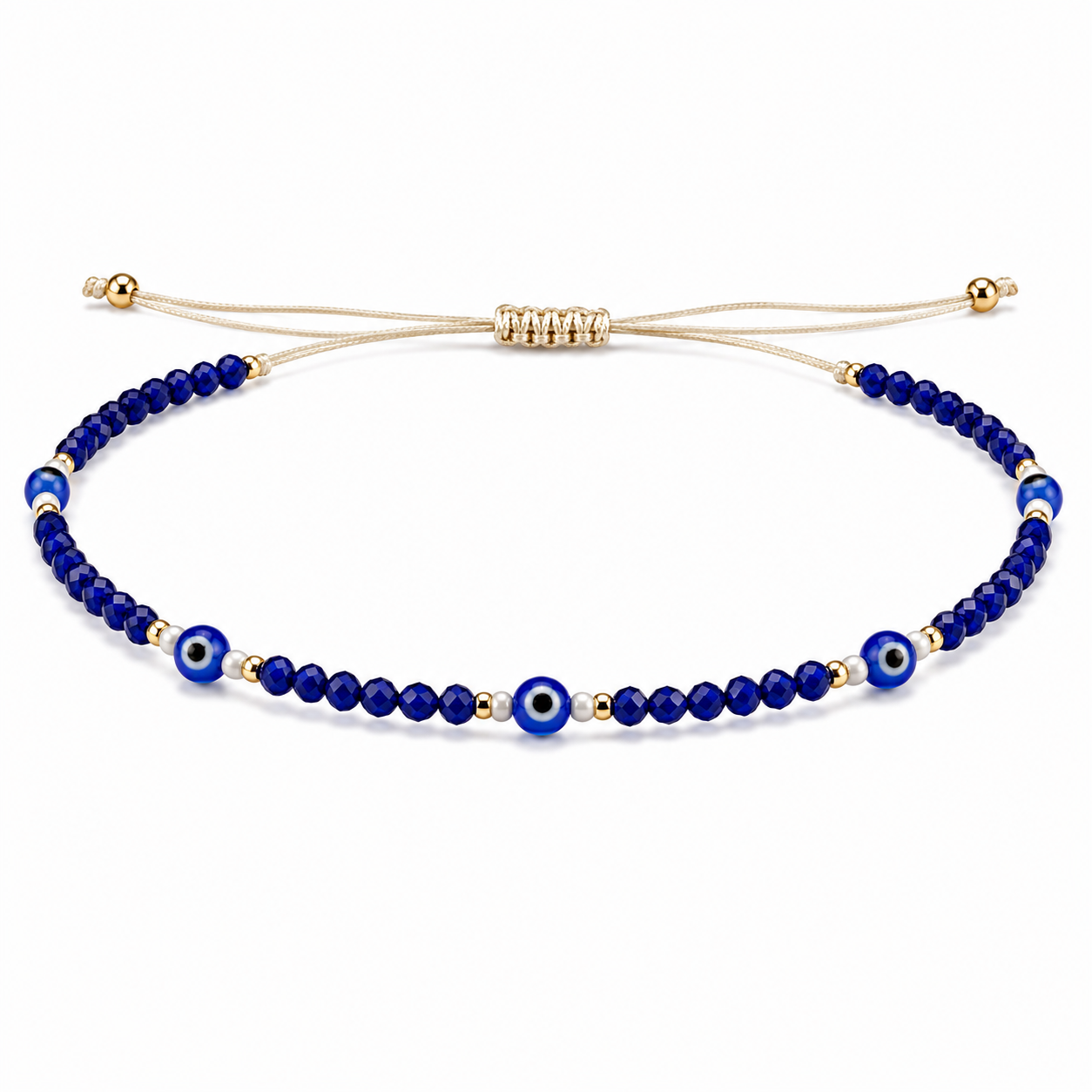 Pulsera de Ojo Turco Azul