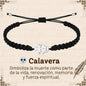 Pulsera Hilo Destino Hecho a Mano 🧵 con Amuleto de Suerte y Protección 🍀 en Acero Inoxidable 💎 - cotigo