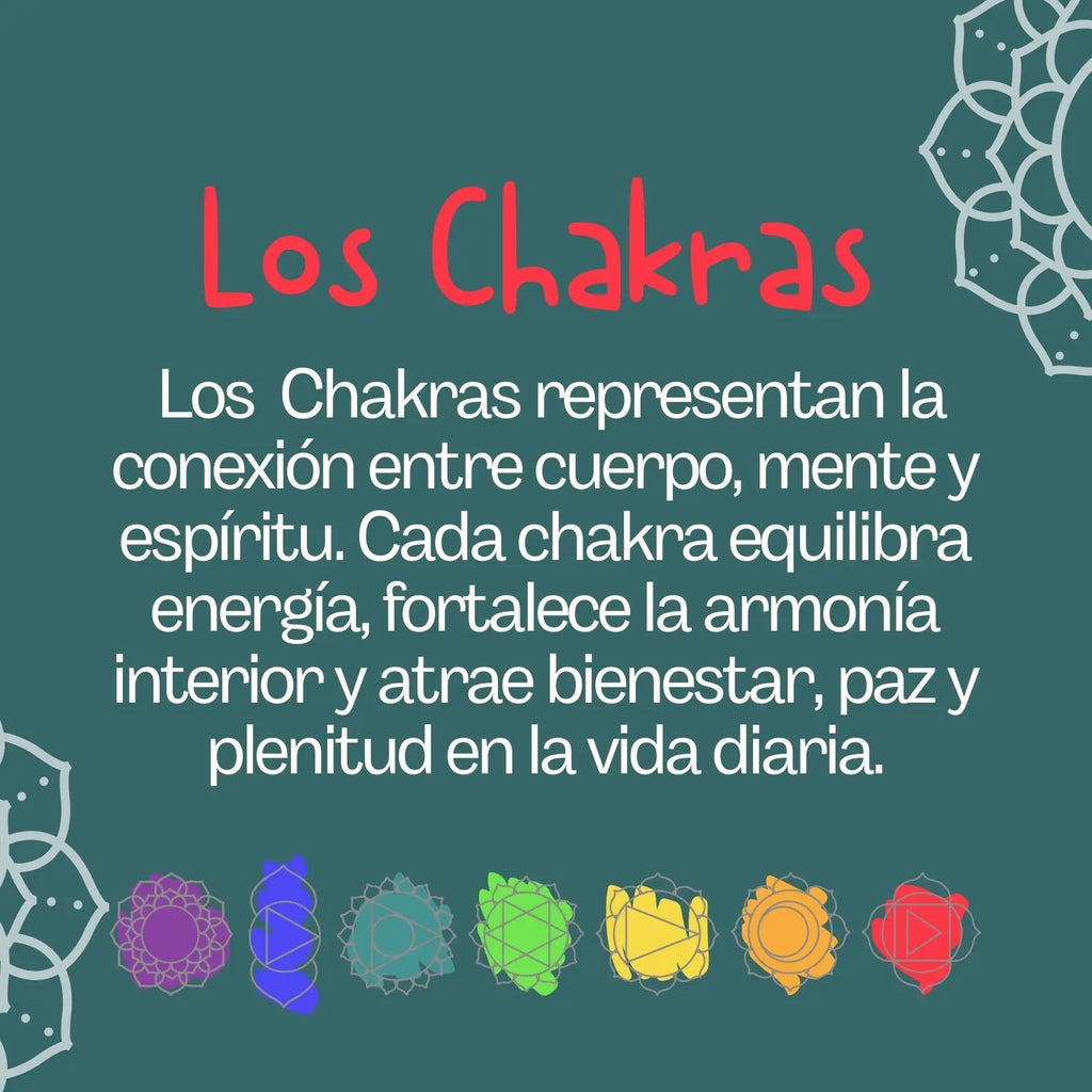 Collar 7 Chakras Acero Inoxidable , color Plateado✨ Amuleto Energético con Regalo Pulsera Nudo de Bruja - cotigo