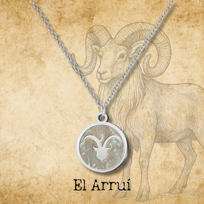 ✨cotigo - Colgante Amuleto Suerte y Protección 🔮 | Acero Inoxidable📿 | Collar con Símbolo de España 🇪🇸 | Colgante Ojo de Horus 👁️ | Para Hombre y Mujer 👫 | Regalo para Cumpleaños 🎁, Navidad 🎄 y Día de la Madre 💐