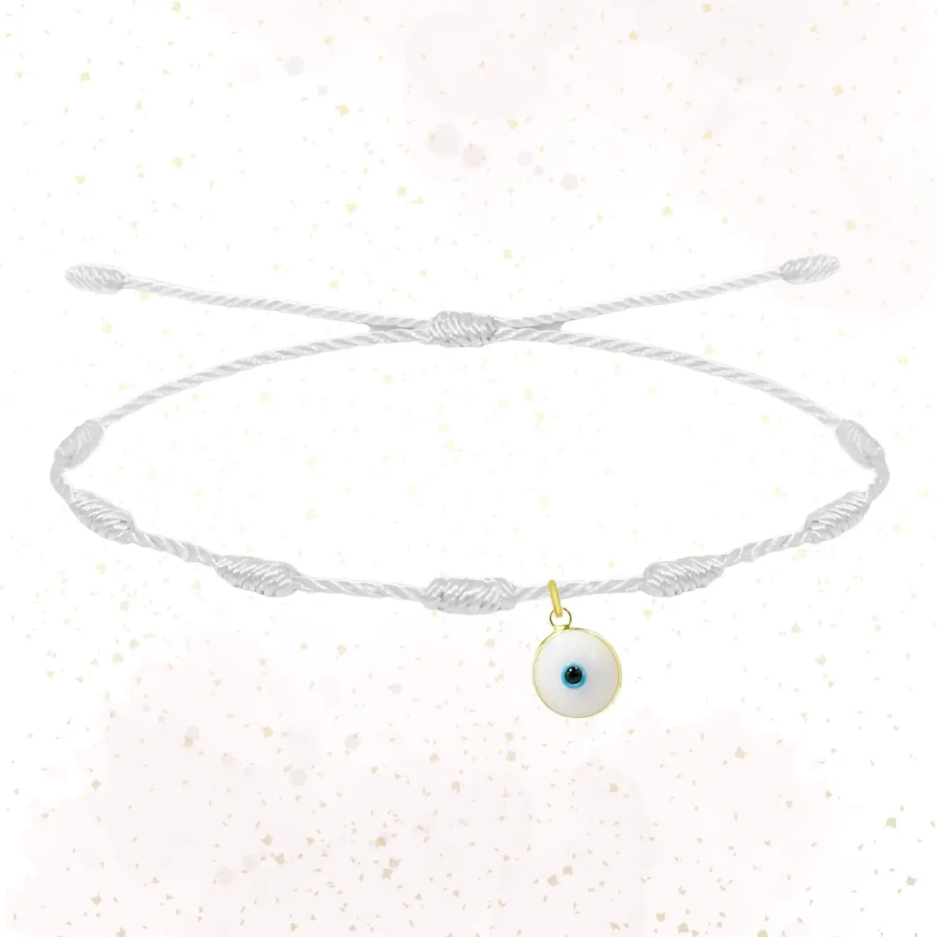 ✨6 Pulseras 7 Nudos con Ojo de Turco 🧿 Hecha a Mano 🌈 Varios Colores con Significado Especial 💫 Incluye Tarjeta Diseñada 🎁 Amuleto de Protección y Suerte 🍀 - cotigo