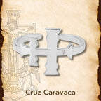 Anillo Cruz de Caravaca Ajustable en Acero Inoxidable Plateado - cotigo