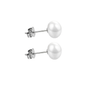 Pendientes de Perlas en Forma Oval