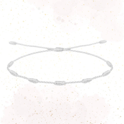 ✨ 6 Pulseras 7 Nudos Hecha a Mano 🌈 Varios Colores con Significado Especial 💫 Incluye Tarjeta Diseñada 🎁 Amuleto de Protección y Suerte 🍀