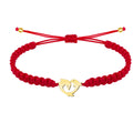 Pulsera Hilo Destino Delfín Acero