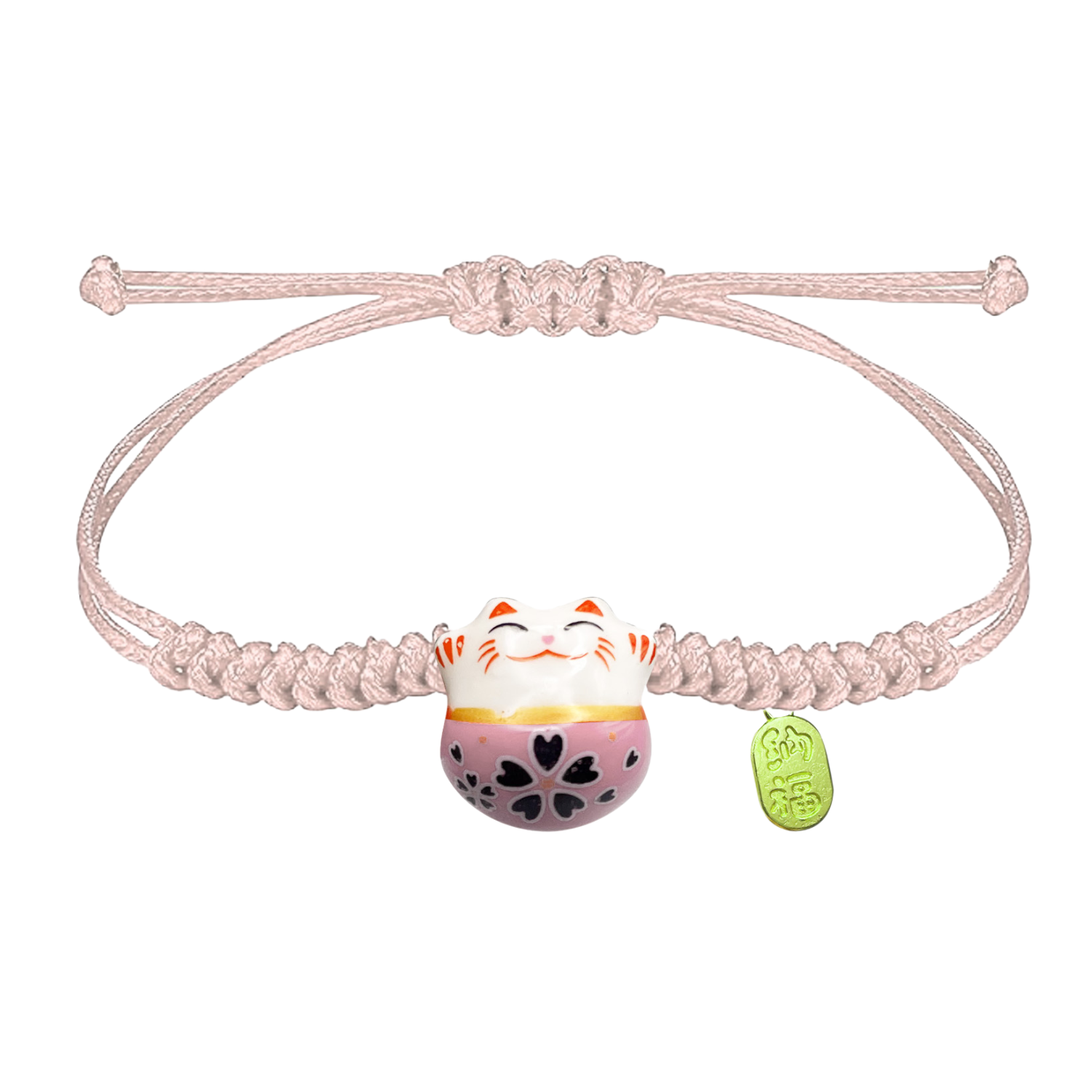 Pulsera Maneki-neko textura