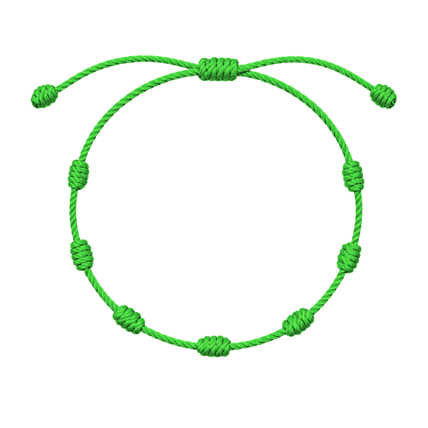 Pulsera de 7 Nudos Coloreada
