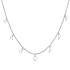 Collar 7 Islas Canarias Siluetas de Acero