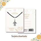 Colgante Ángel de la Guarda en Opalina - cotigo