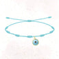 ✨6 Pulseras 7 Nudos con Ojo de Turco 🧿 Hecha a Mano 🌈 Varios Colores con Significado Especial 💫 Incluye Tarjeta Diseñada 🎁 Amuleto de Protección y Suerte 🍀 - cotigo