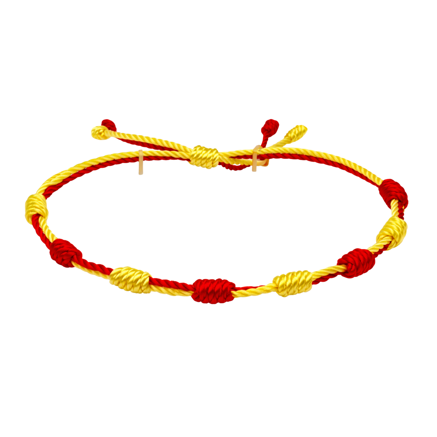 Pulsera 7 Nudos Coloreado - Tono Cataluña
