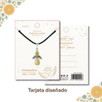 Colgante Ángel de la Guarda en Jaspe Amarillo - cotigo