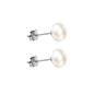 Pendientes de Perlas en Forma Oval