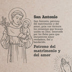 Colgante Acero SAN ANTONIO color Dorado - cotigo