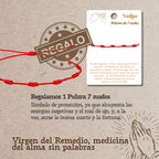 Medalla Virgen del Remedio en Acero Inoxidable Plateado - cotigo