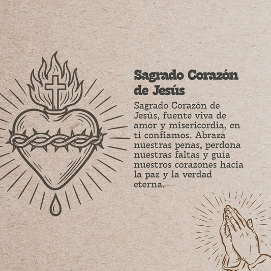 Pulsera Hilo Encerado con CORAZON DE JESUS color Dorado - cotigo