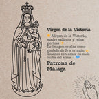 Pulsera 7 Nudos Virgen de la Victoria Acero Dorado - cotigo
