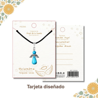 Colgante Ángel de la Guarda en Turquesa - cotigo