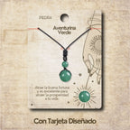 Colgante de Aventurina verde de bola 14mm - cotigo
