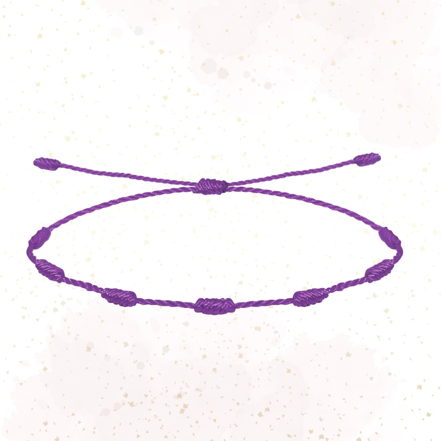 ✨ 6 Pulseras 7 Nudos Hecha a Mano 🌈 Varios Colores con Significado Especial 💫 Incluye Tarjeta Diseñada 🎁 Amuleto de Protección y Suerte 🍀