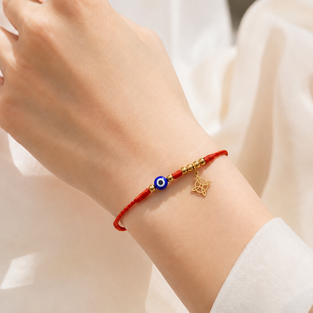 Pulsera Nudo de Bruja detalle