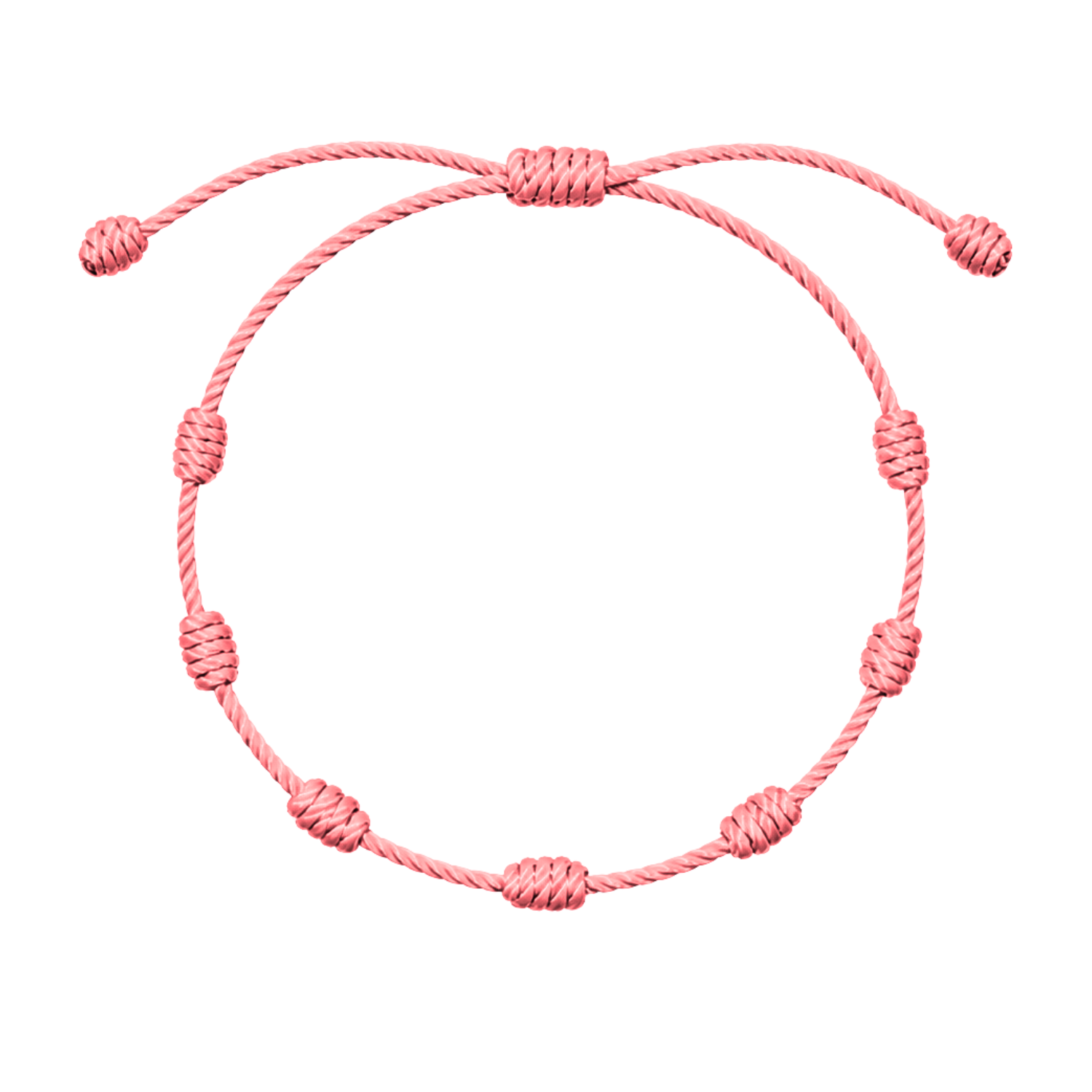 Pulsera de 7 Nudos Coloreada