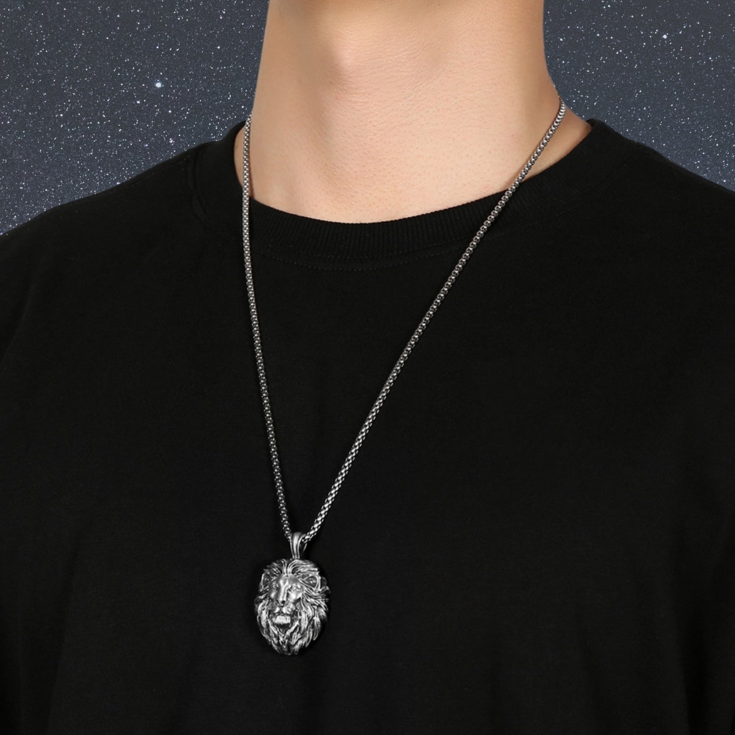 💥 Collar para Hombre en Acero Inoxidable Color Dorado 💎 Estilo Urbano Hip Hop 🔗 Cadena de 60 cm para Look Moderno y Atrevido