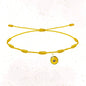 ✨6 Pulseras 7 Nudos con Ojo de Turco 🧿 Hecha a Mano 🌈 Varios Colores con Significado Especial 💫 Incluye Tarjeta Diseñada 🎁 Amuleto de Protección y Suerte 🍀 - cotigo