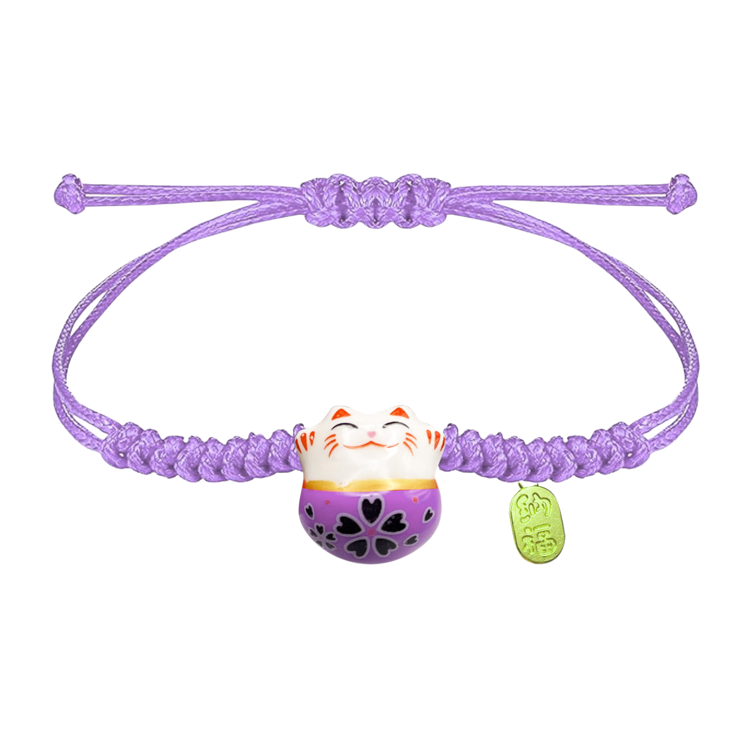 Pulsera Maneki-neko textura