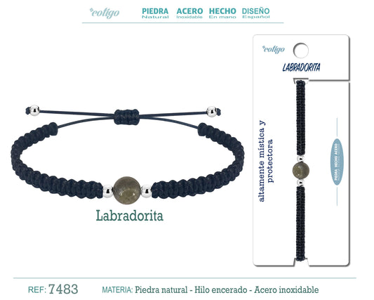Pulsera Hilo con Piedra natural