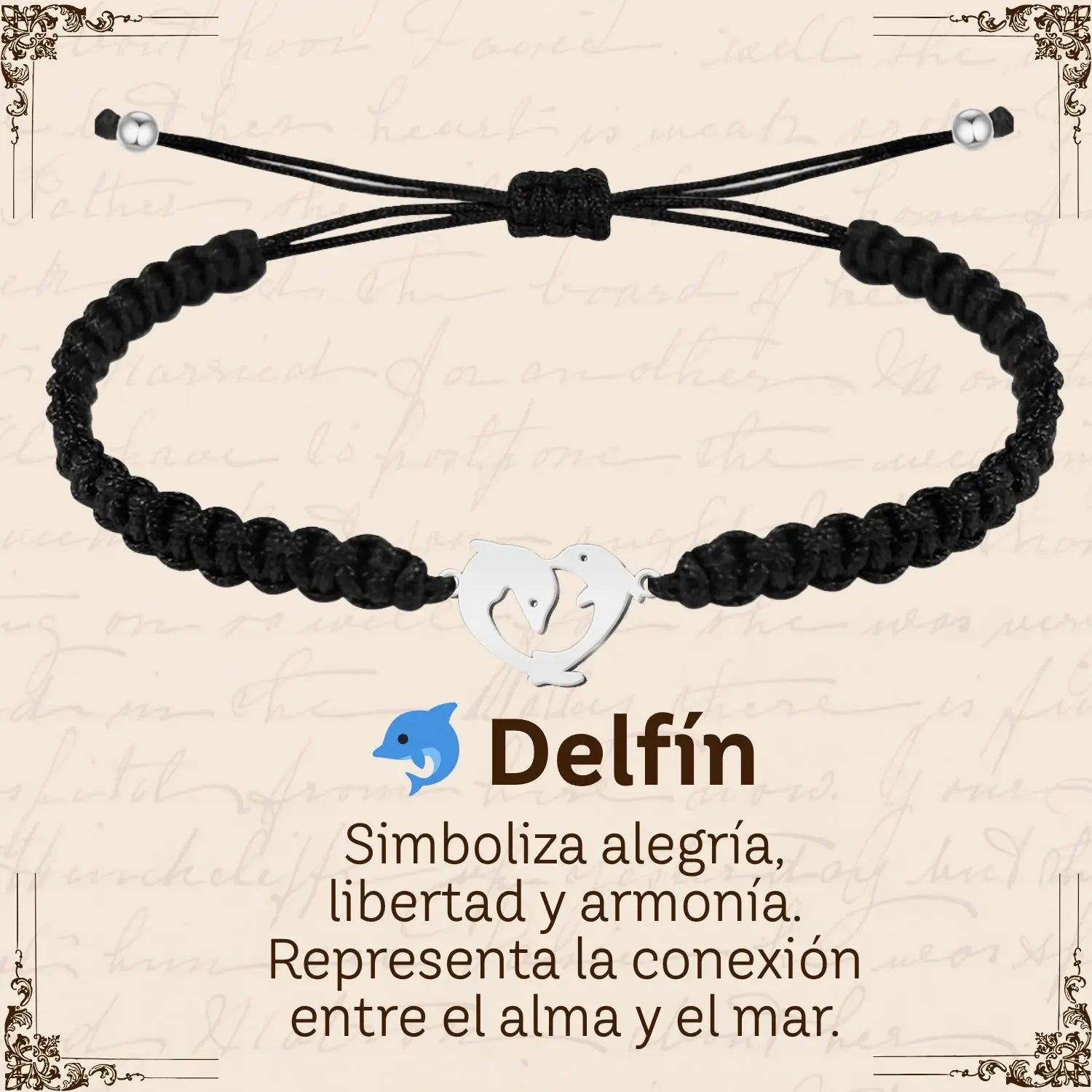 Pulsera Hilo Destino Hecho a Mano 🧵 con Amuleto de Suerte y Protección 🍀 en Acero Inoxidable 💎 - cotigo