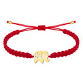 Pulsera Hilo Destino Elefante Acero