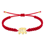 Pulsera Hilo Destino Elefante Acero