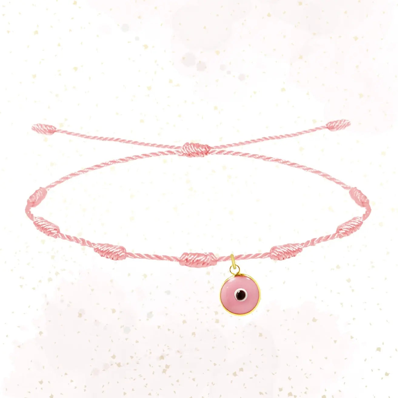 ✨6 Pulseras 7 Nudos con Ojo de Turco 🧿 Hecha a Mano 🌈 Varios Colores con Significado Especial 💫 Incluye Tarjeta Diseñada 🎁 Amuleto de Protección y Suerte 🍀 - cotigo