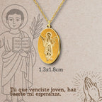 Colgante Acero SAN PANCRACIO color Dorado - cotigo