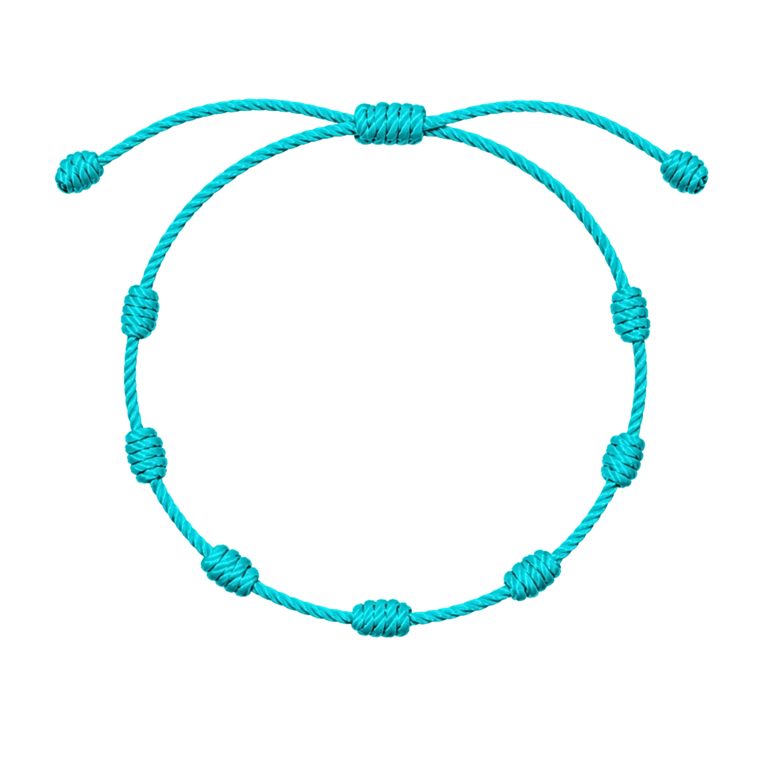 Pulsera de 7 Nudos Coloreada