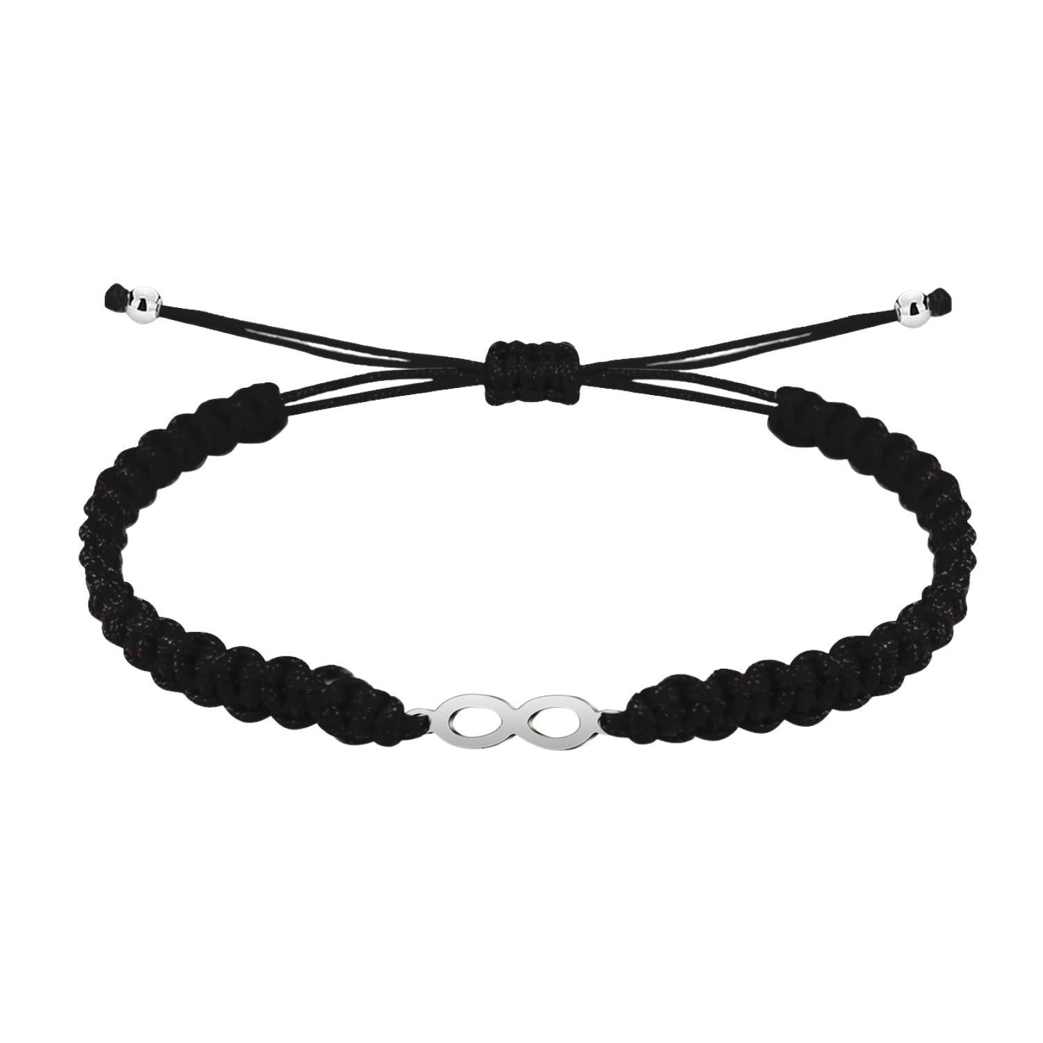 Pulsera Infinito Hilo Trenzado Acero
