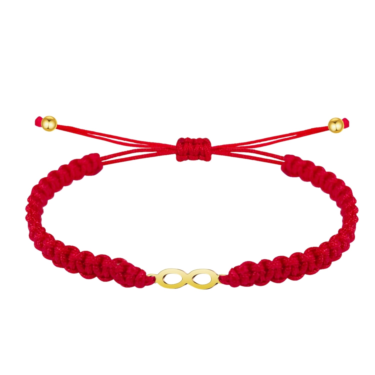 Pulsera Infinito Hilo Trenzado Acero
