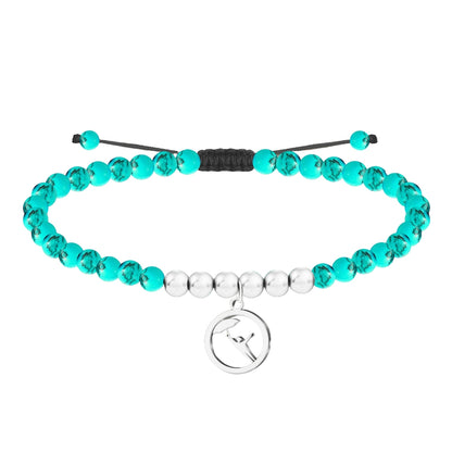 Pulsera tuquesa -El paraguas de Zeledón -Plateado
