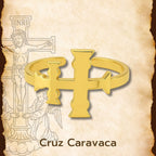 Anillo Cruz de Caravaca Ajustable en Acero Dorado - cotigo