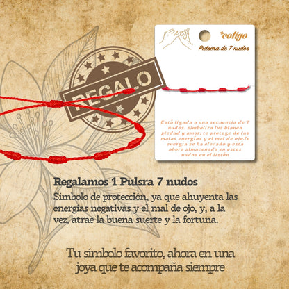Pulsera Flor de Azahar Acero Dorado