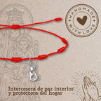 Pulsera 7 Nudos Virgen de la Bien Aparecida Acero Inoxidable - cotigo