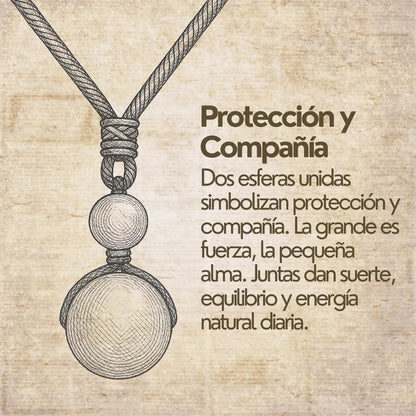 Colgante de Unakita de bola 14mm