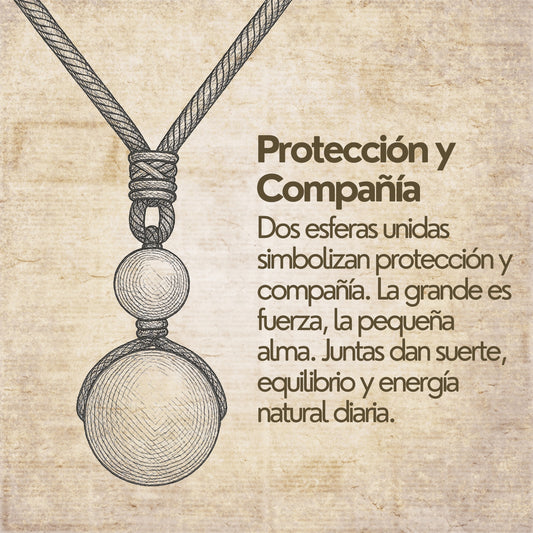 Colgante de piedra natural 14 mm 🌈 ¡Hecho a mano y con significado único! 🔮 Cuerda ajustable 40–70 cm
