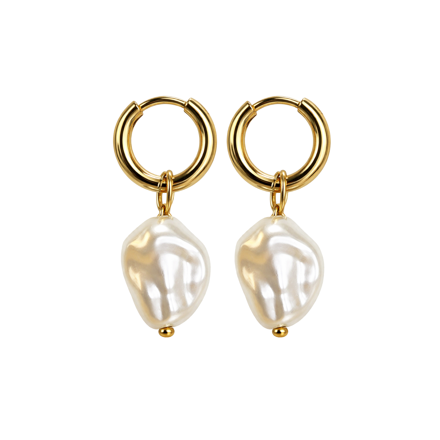 Pendientes de Perlas Barrocas